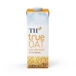 TH true OAT Natural Plain Oatmilk 180ml Halal Certified Natural Sweetness Vegan Old-Aged Baby Children Milk