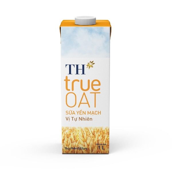 TH true OAT Natural Plain Oatmilk 180ml Halal Certified Natural Sweetness Vegan Old-Aged Baby Children Milk