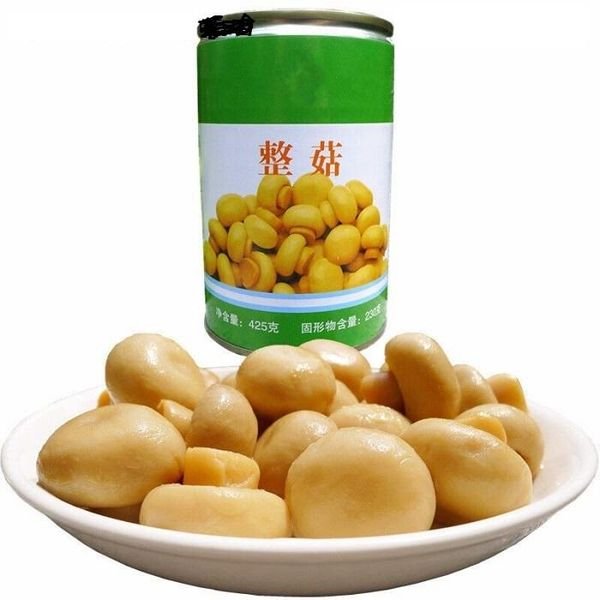 Canned Whole White Button Mushroom Sliced Champignon Mushroom