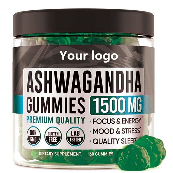 Private Label Organic Herbs Ashwagandha Root Vitamin Gummies for Everyone