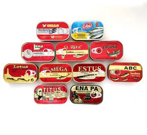 125g 50tins Cheap Price Canned Sardine Titus Fish In Vegetable Oil Body OEM Style Piece Packaging Pcs Weight Easy Shelf Origin