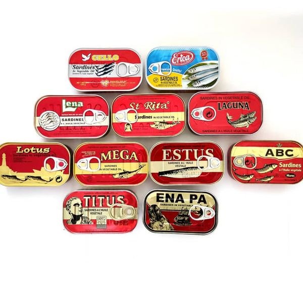 125g 50tins Cheap Price Canned Sardine Titus Fish In Vegetable Oil Body OEM Style Piece Packaging Pcs Weight Easy Shelf Origin