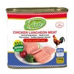 Hot Selling Halal Certificated Chicken/beef Luncheon Meat China Chicken Body Salt OEM HEBEI Normal Temperature Printed Canned