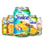 Wholesales Tropical Fruit Juice Drink Fresh Natural Beverage 330ml NO ADDED SUGAR OEM Customize Available